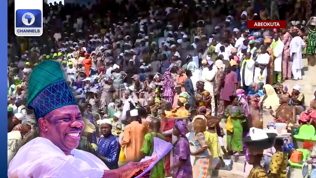 Supporters Throng Abeokuta To Celebrate Ibikunle Amosun @ 68 Live Event
