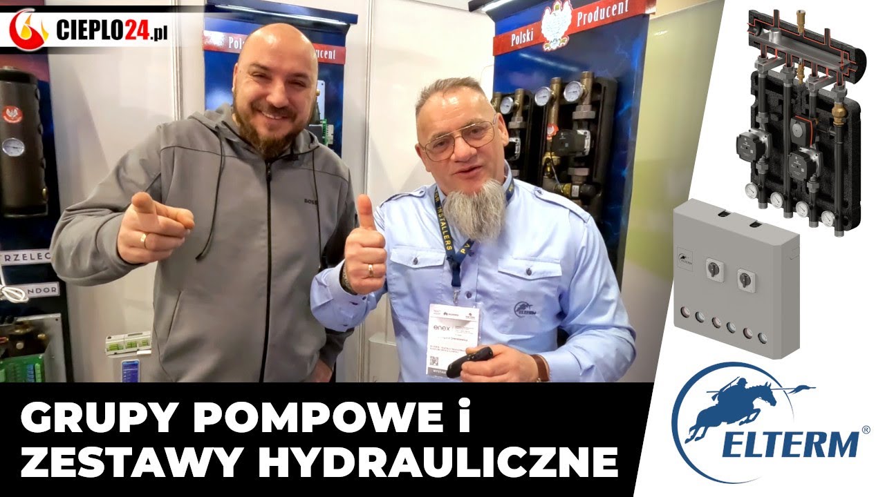 Elterm na ENEX 2025 – Nowoczesne zestawy hydrauliczne i grupy pompowe! 🚀 | cieplo24
