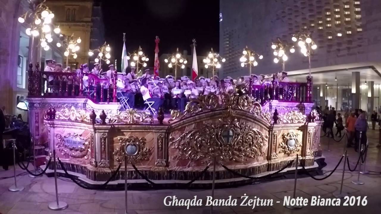 BANDA ZEJTUN - Programm Muzikali - Notte Bianca 2016