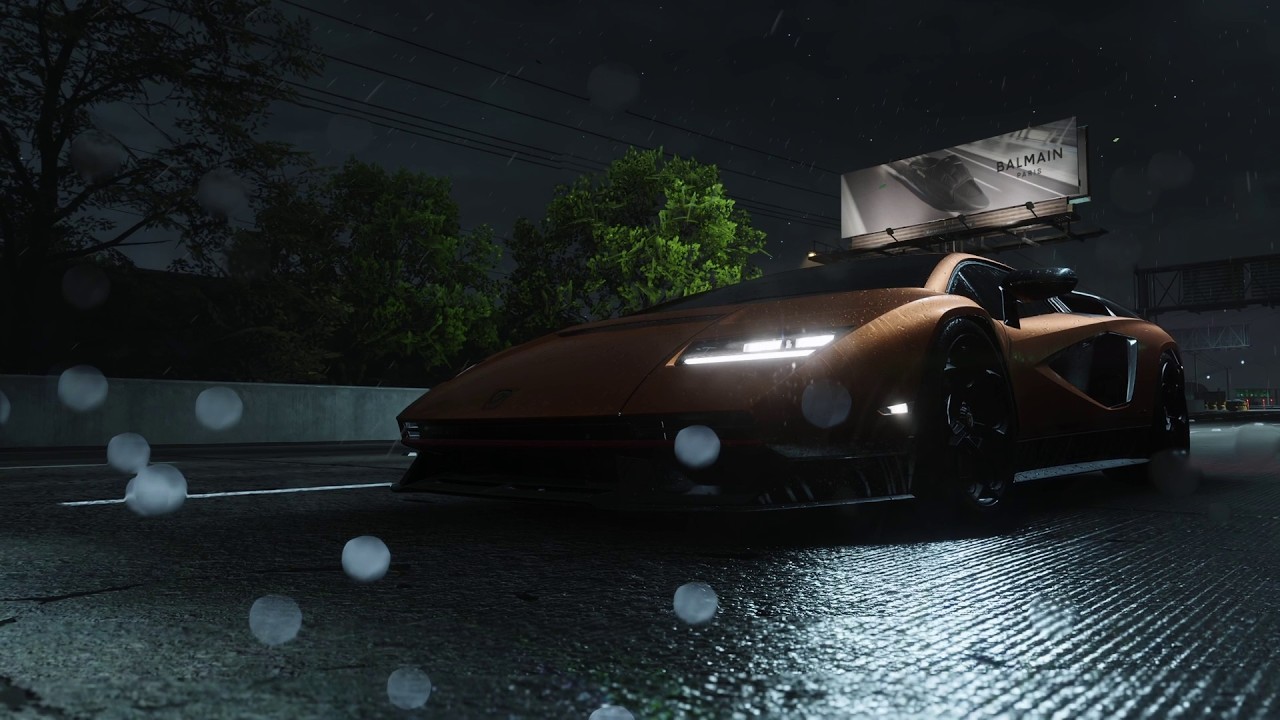 Need for Speed Unbound - Lamborghini Countach LPI 800-4 vs Bugatti Chiron Sport on Hot Pursuit