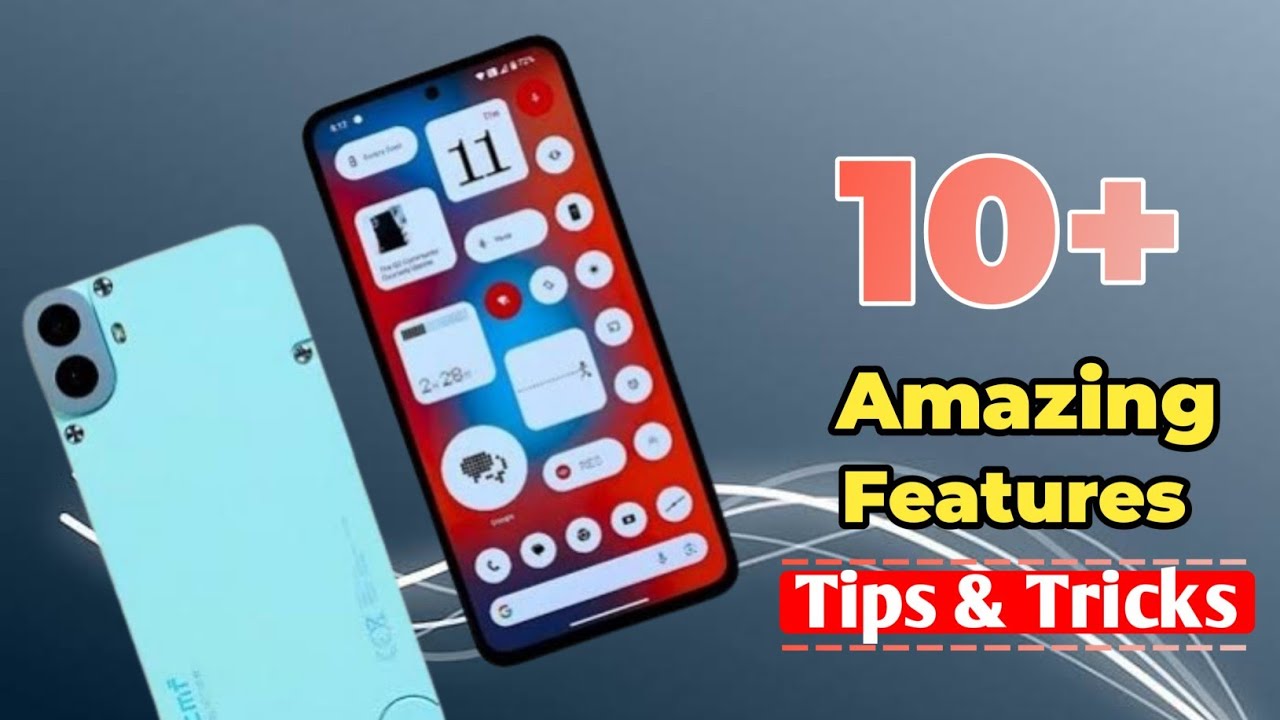 Nothing CMF Phone 1 Tips & Tricks - Top 10+ Hidden Features & Settings | Nothing OS 3.0