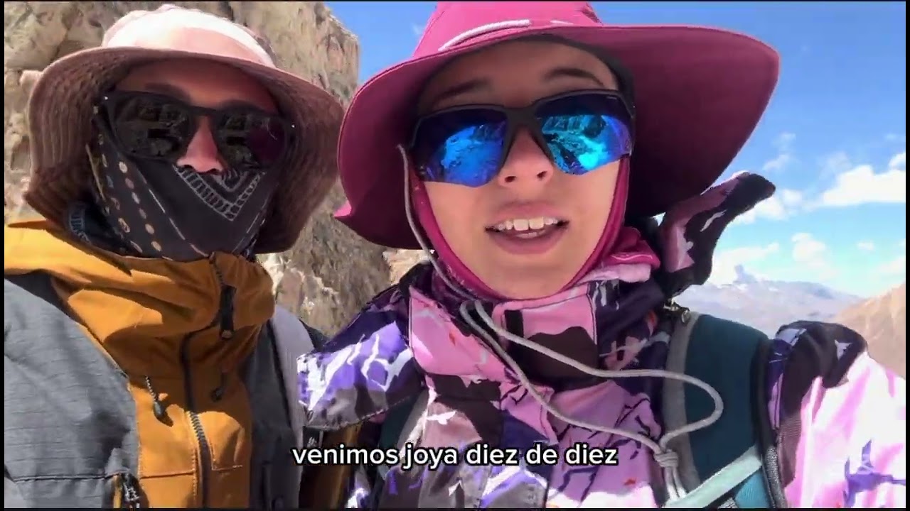 Así se vive el cruce de los andes 🗻