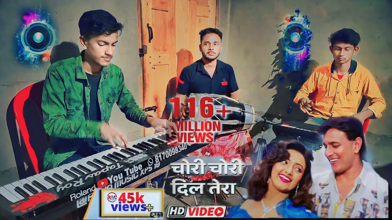 Chori Chori Dil Tera | cover by Instrumental | (Raja music xps 10) #kumarsanu