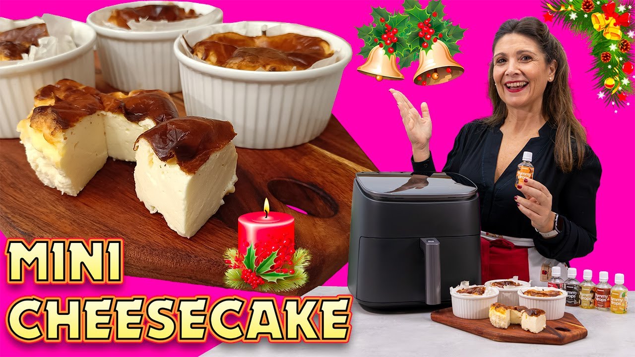 Tarta de Queso sin Azúcar en Air Fryer Fácil y Deliciosa