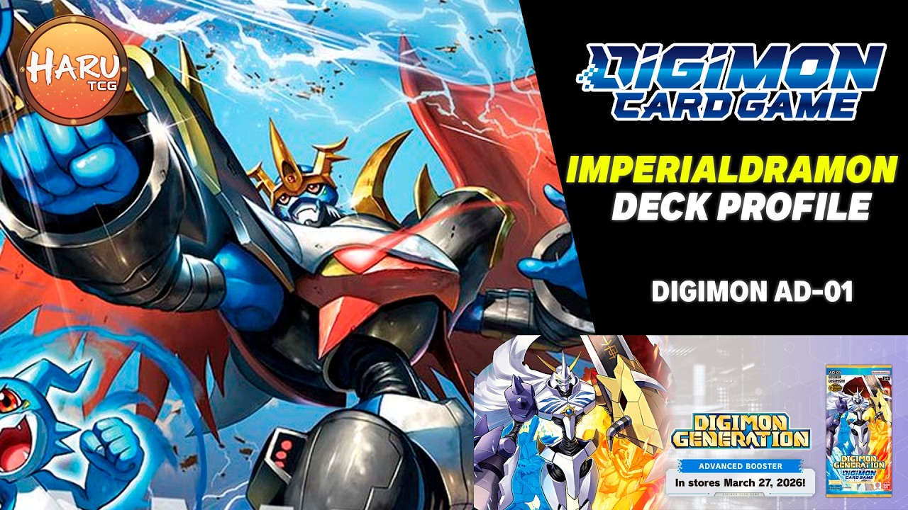 UNA NUEVA FORMA DE JUGAR IMPERIAL | Deck Profile Imperialdramon | Digimon Card Game