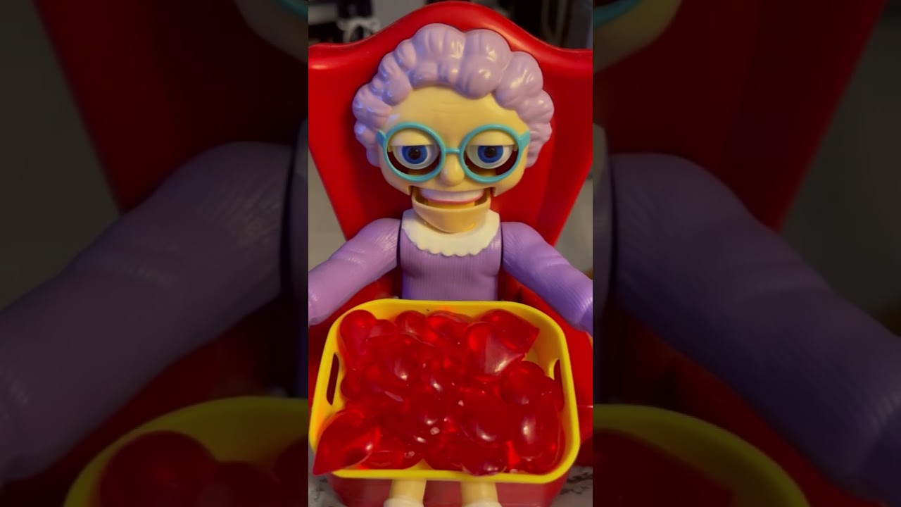 Granny&rsquo;s plate full of red hearts❤️❤️