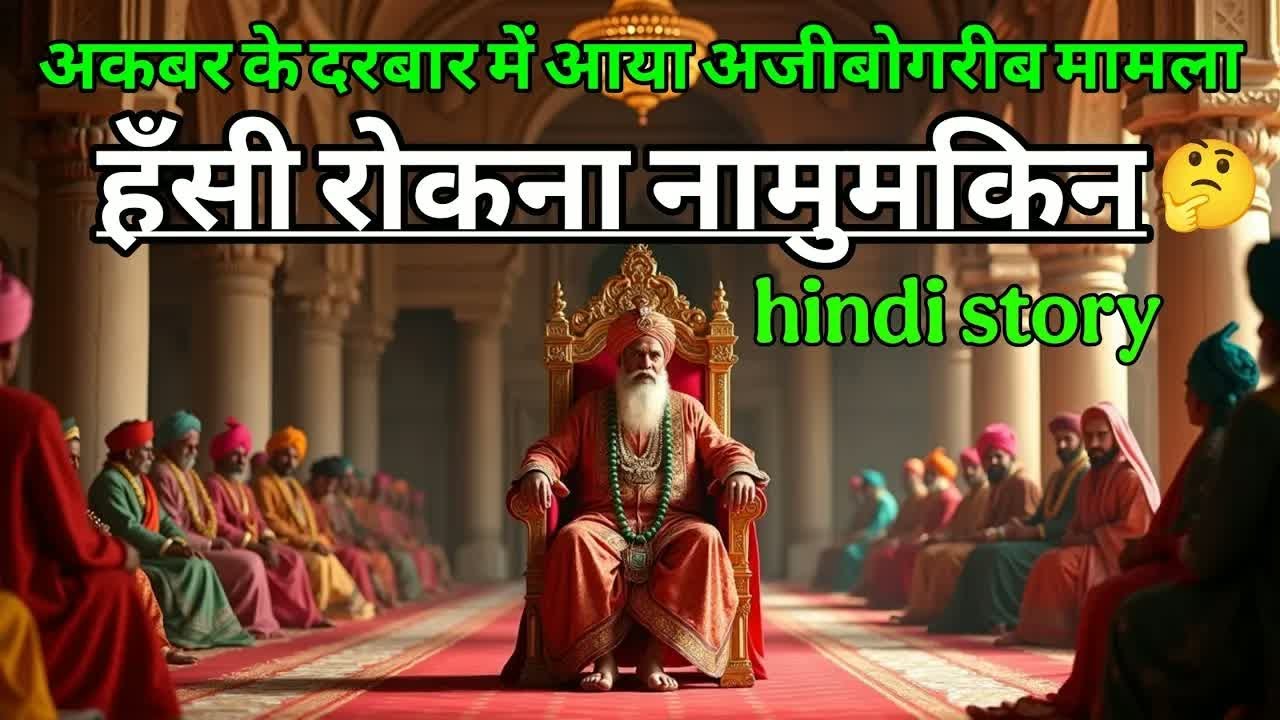 अकबर के दरबार में आया अजीबोगरीब मामला हँसी रोकना नामुमकिन ｜ akbar birbal ki kahani ｜ majedar story ｜