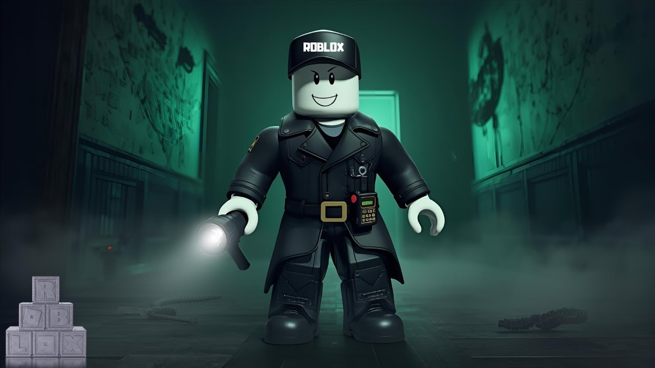 J'enquête dans une maison hantée dans ROBLOX