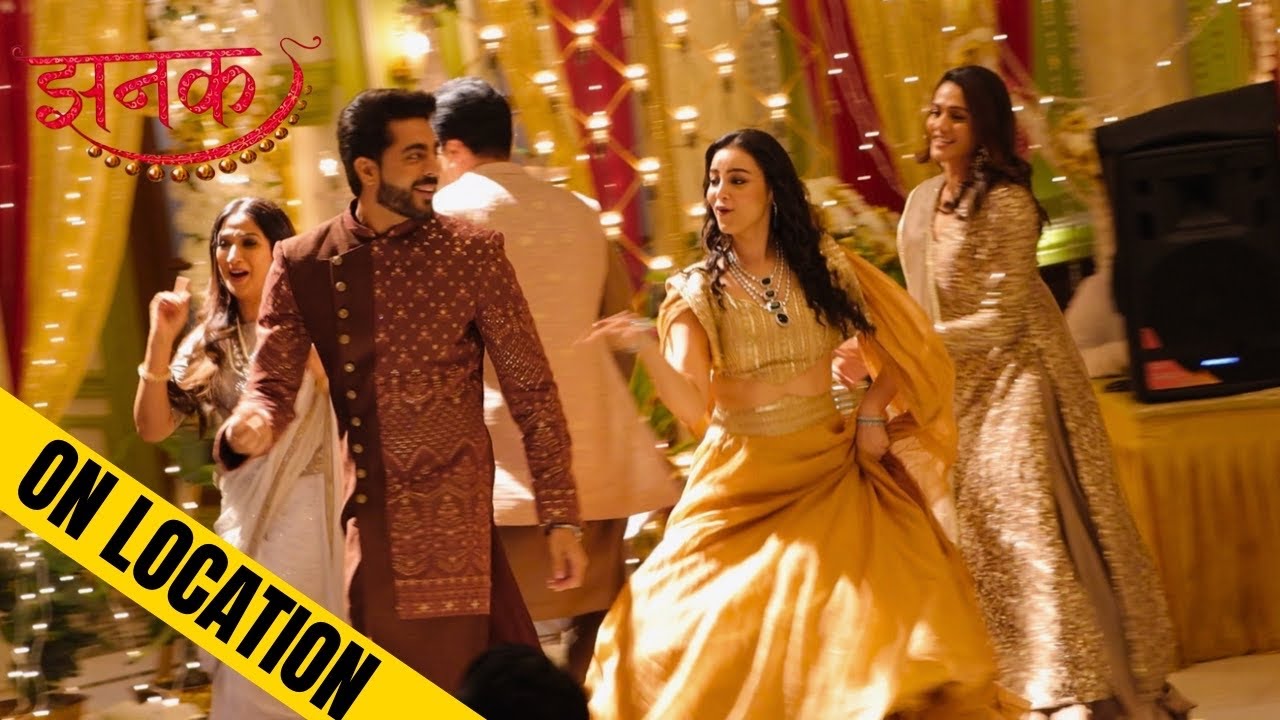 Jhanak | Arshi and Aniruddha danced with everyone | Hiba Nawab | Behind The Scenes | Telly X