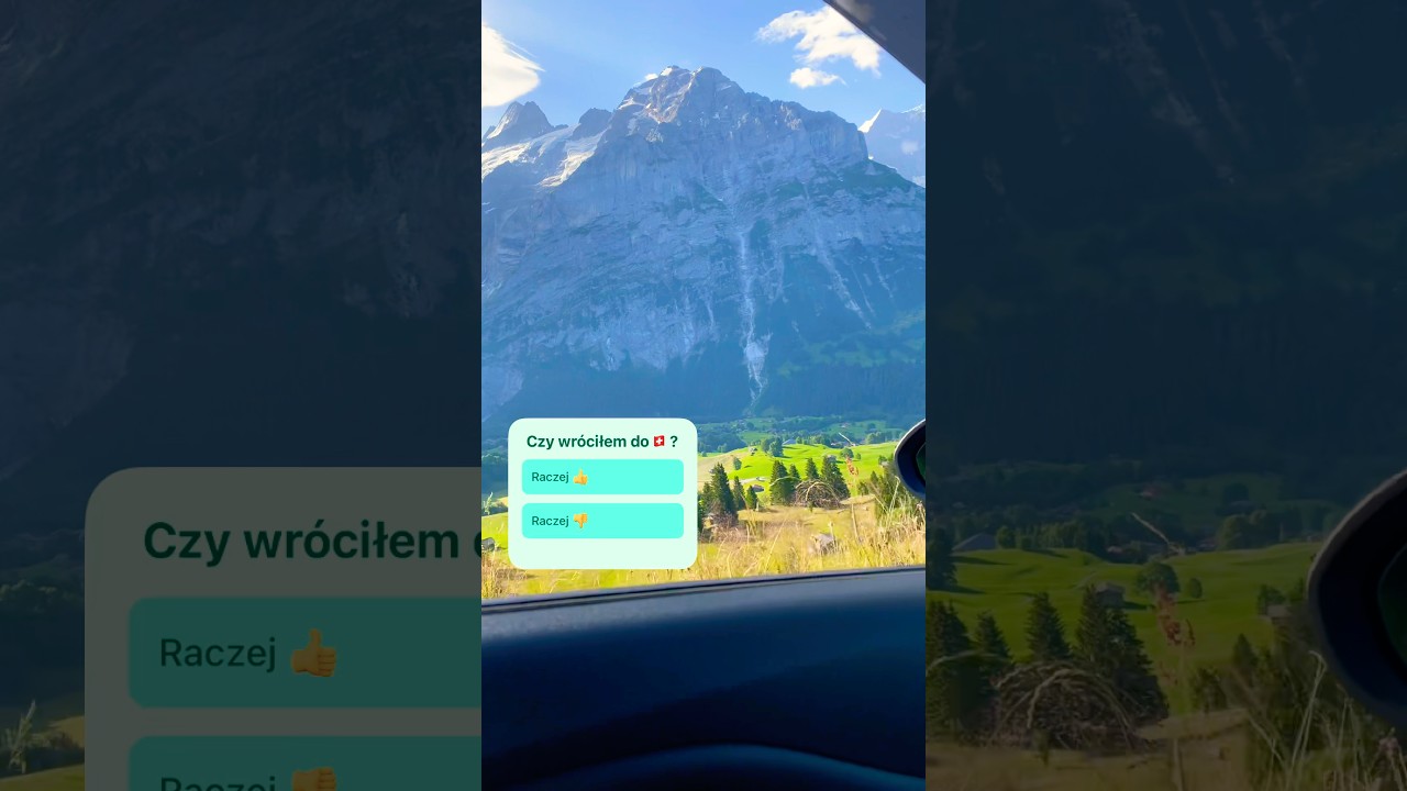 Nadszedł czas opuścić kraj zegark&oacute;w i scyzoryk&oacute;w #eurotrip #szwajcaria #grindelwaldfirst