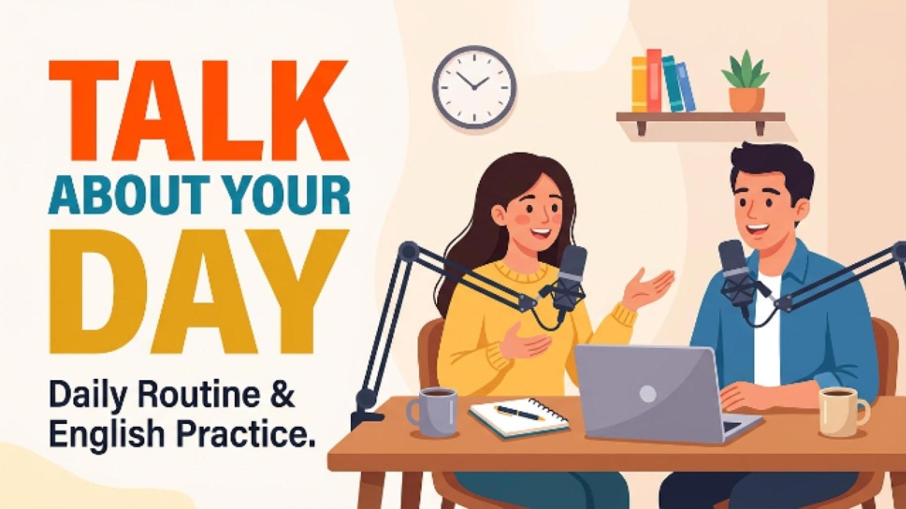 Talk About Your Day in English | English Speaking | Everyday English Talk Podcast #learnenglish