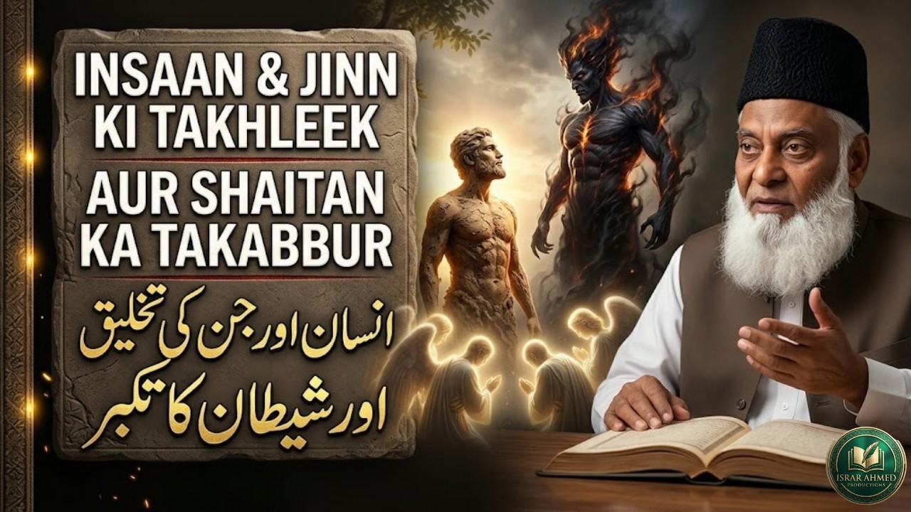 Iblis Ka Takabbur Aur Insaan Ki Paidaish | Dr Israr Ahmed