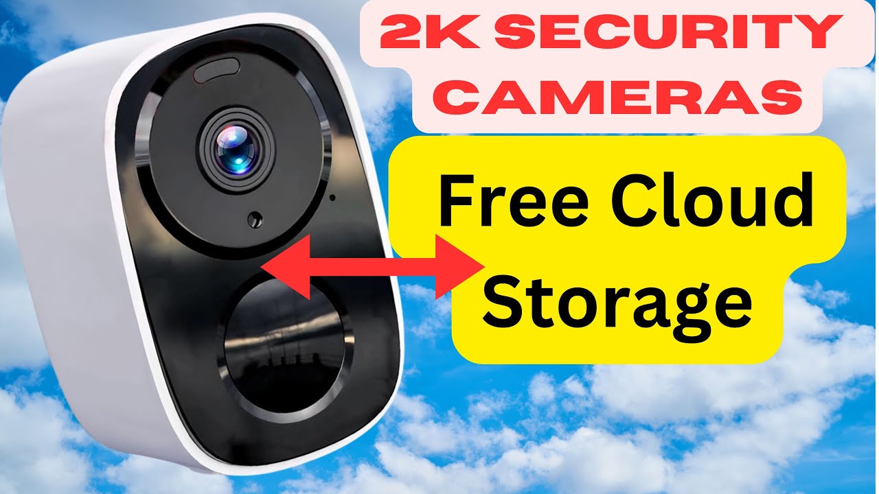 HITELLARCAM 2K Camera Indoor Outdoor FREE Cloud Storage