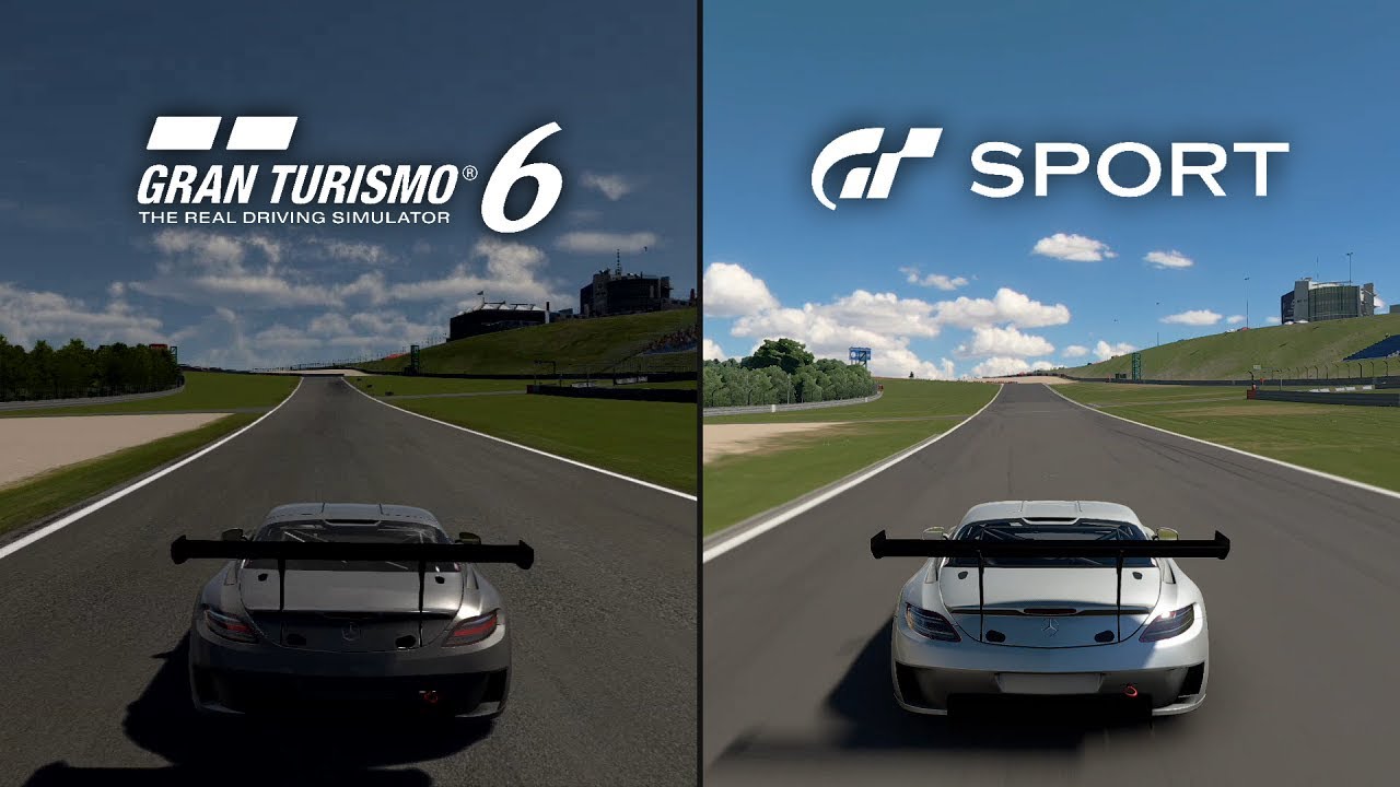 GT SPORT vs GT6 - Nürburgring GP - Mercedes-Benz SLS AMG GT3 '11