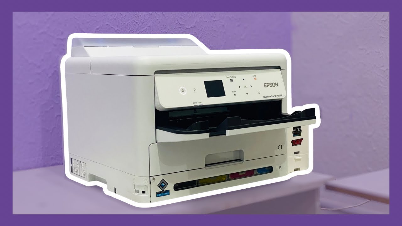 Comprei a Epson WorkForce 5390!