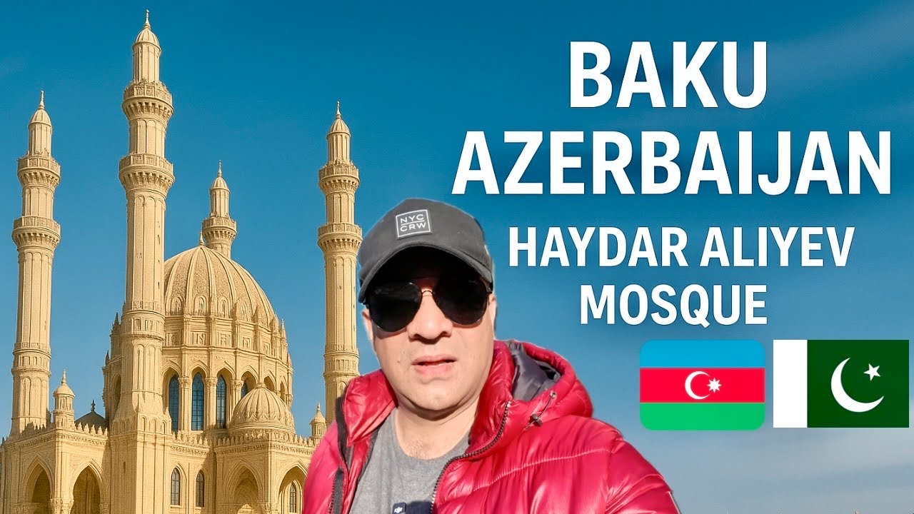 Friday Prayers in Baku | Heydar Aliyev Mosque & Exploring Old City | Baku Azerbaijan