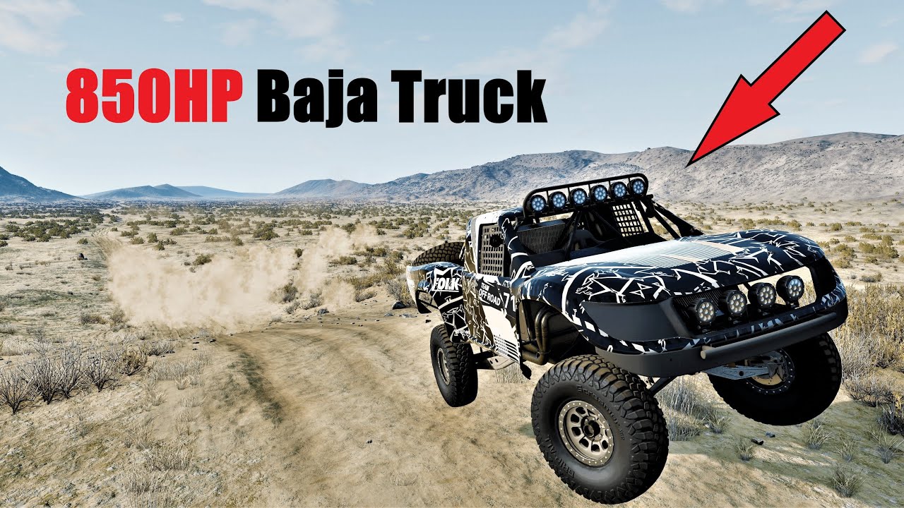 😈 This 850HP Baja Truck Is A Beast! |BeamNG.Drive