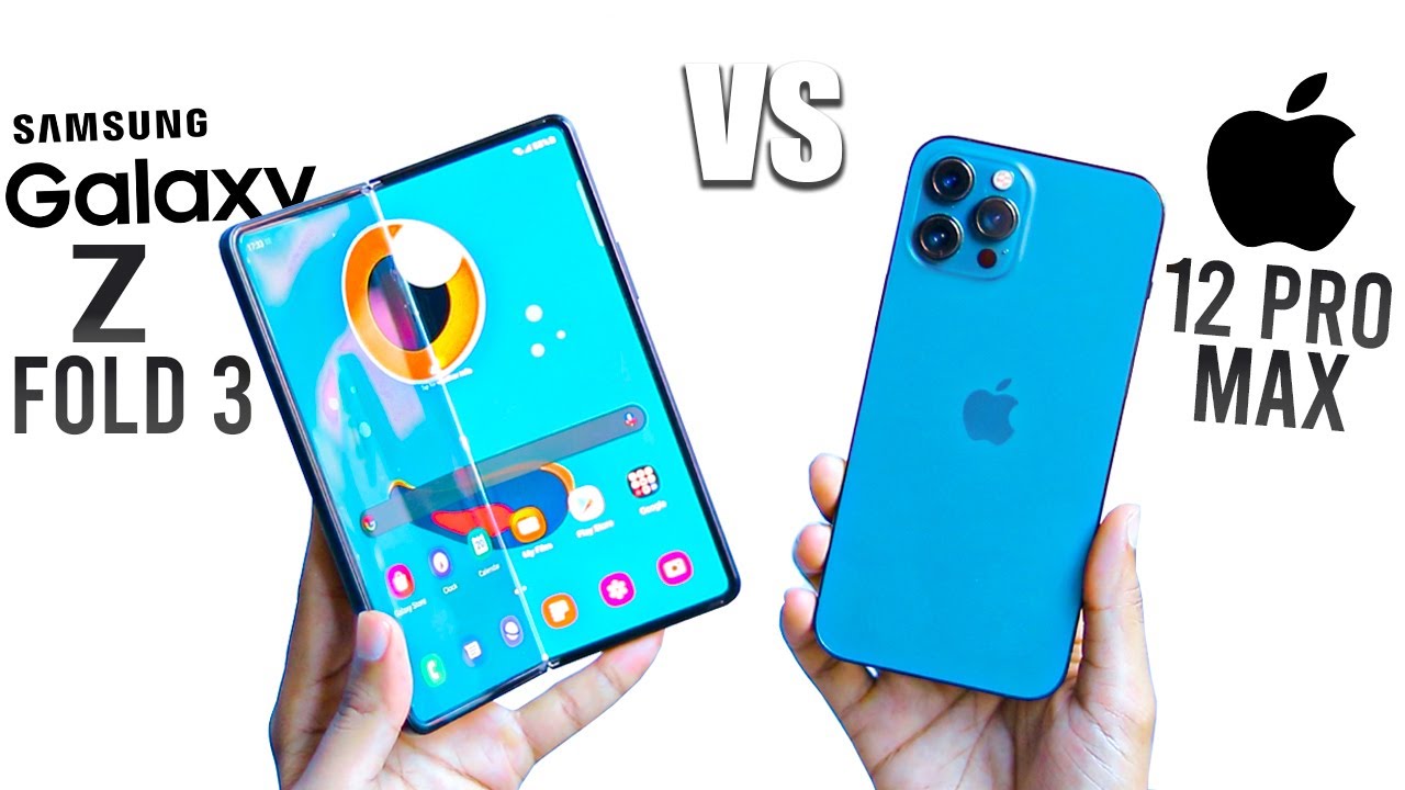 Samsung Z Fold 3 vs iPhone 12 Pro Max - Best Pick Under Rs 1.5 Lakh ?