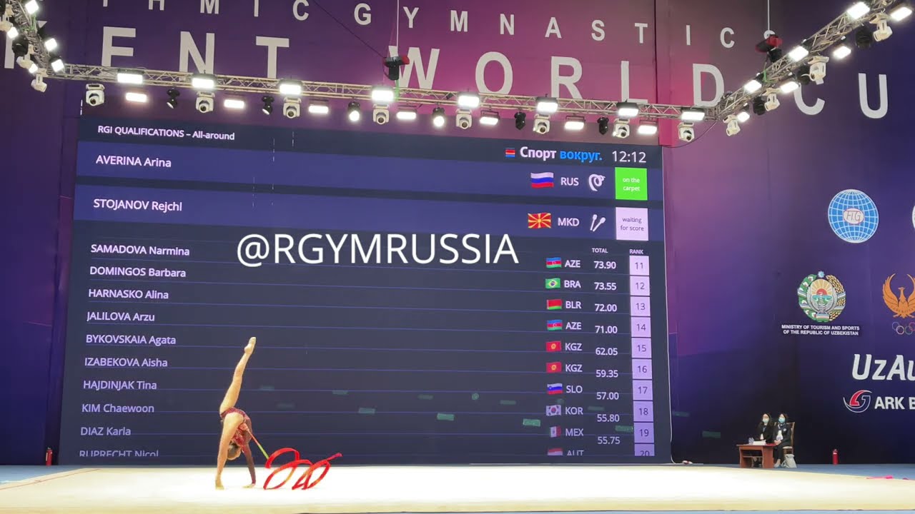 Arina Averina -  Ribbon WC Tashkent 2021 AA 15.400