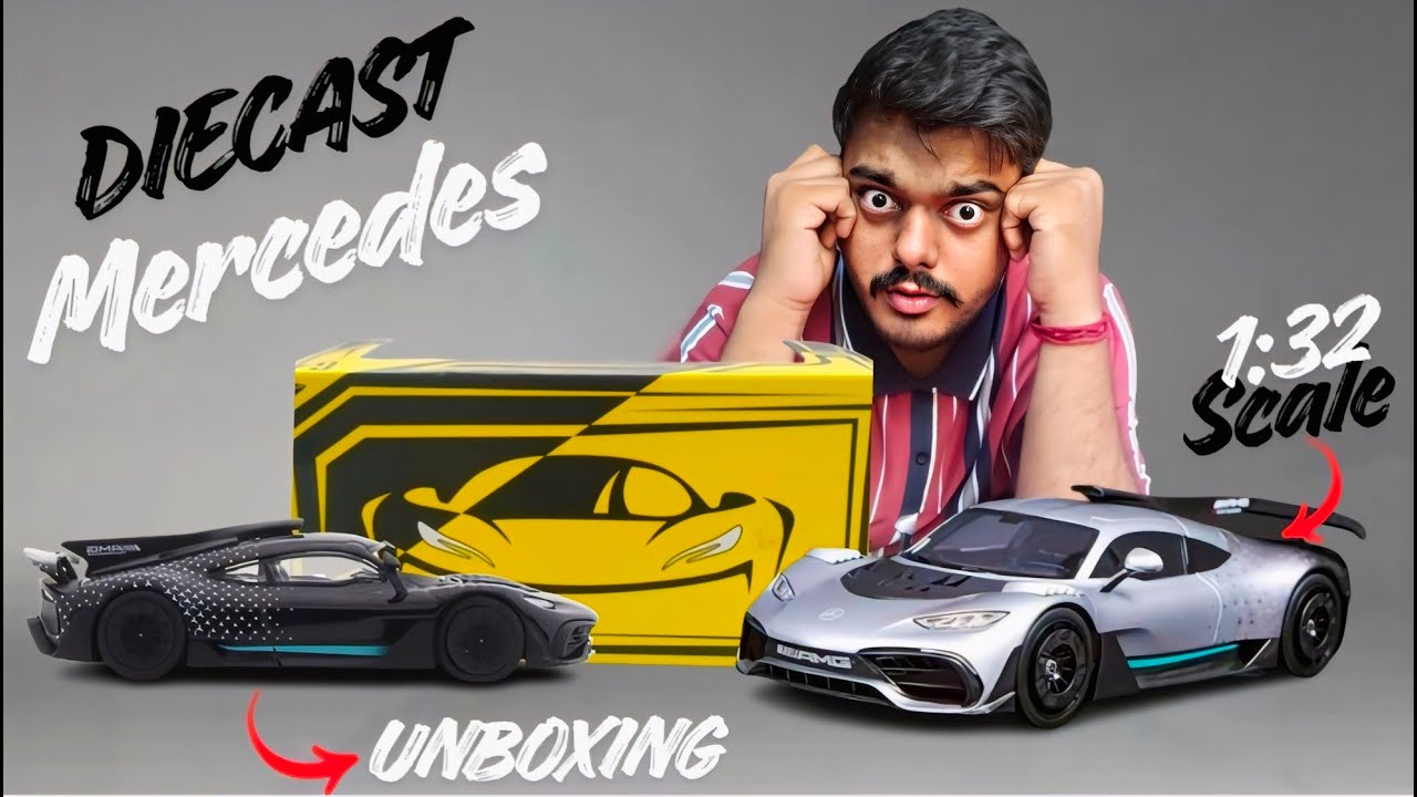 Mercedes AMG Project One 1:32 Diecast Unboxing — Better Than Hot Wheels & Any Toy Car !