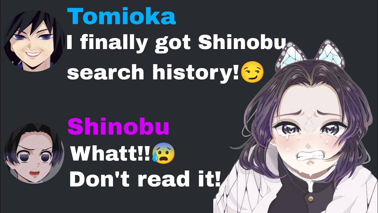 If Giyu finds Shinobu search history....