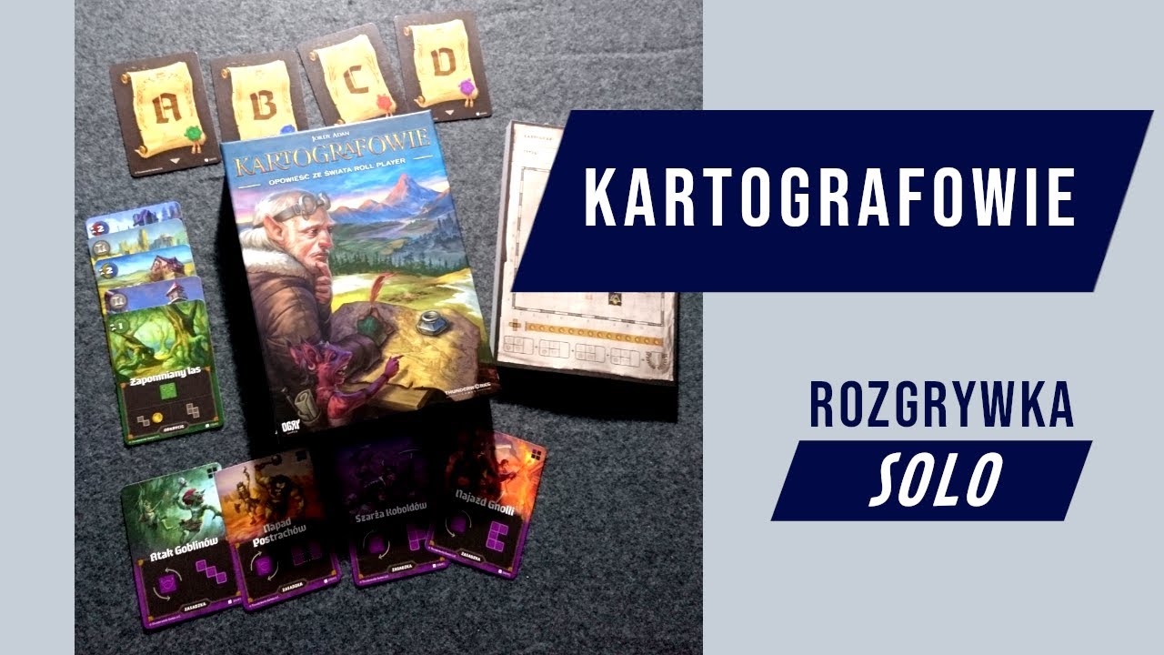 Kartografowie - zasady i pełna rozgrywka solo