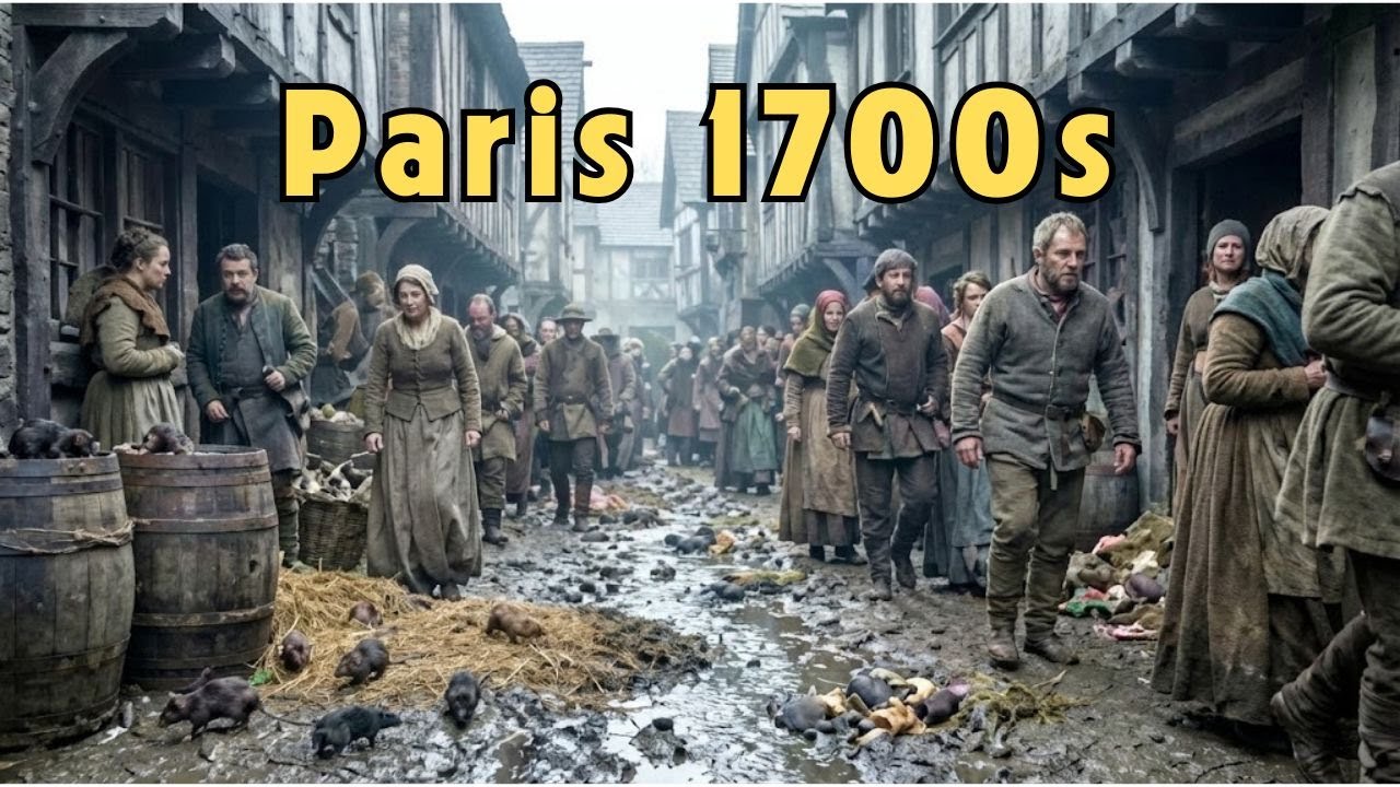 Daily Life Of Paris 1700s (AI Reconstruction)