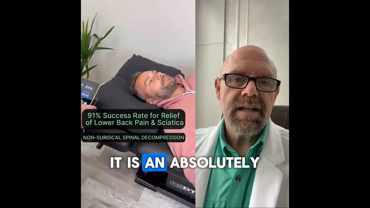 Spinal Decompression for Lower Back Pain and Sciatica #spinaldecompression #sciatica #herniateddisc