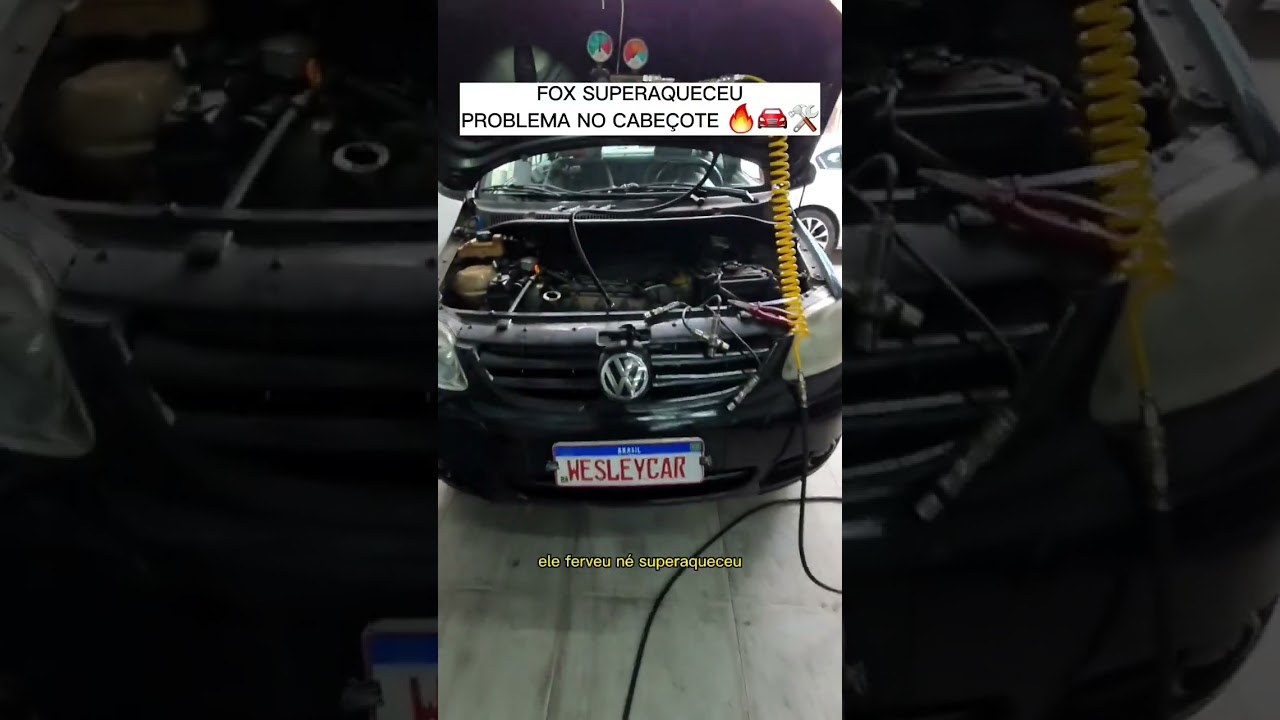 FOX PROBLEMA CABE&Ccedil;OTE 🔥 #shorts #carros #mecanico #wesleycar114 #cabe&ccedil;ote #dicadecarro