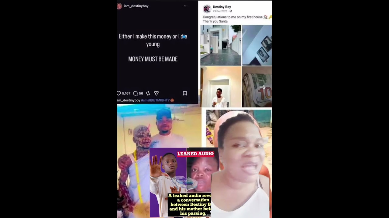 Destiny boy's mum are among the people who make him diê on timely dæth 