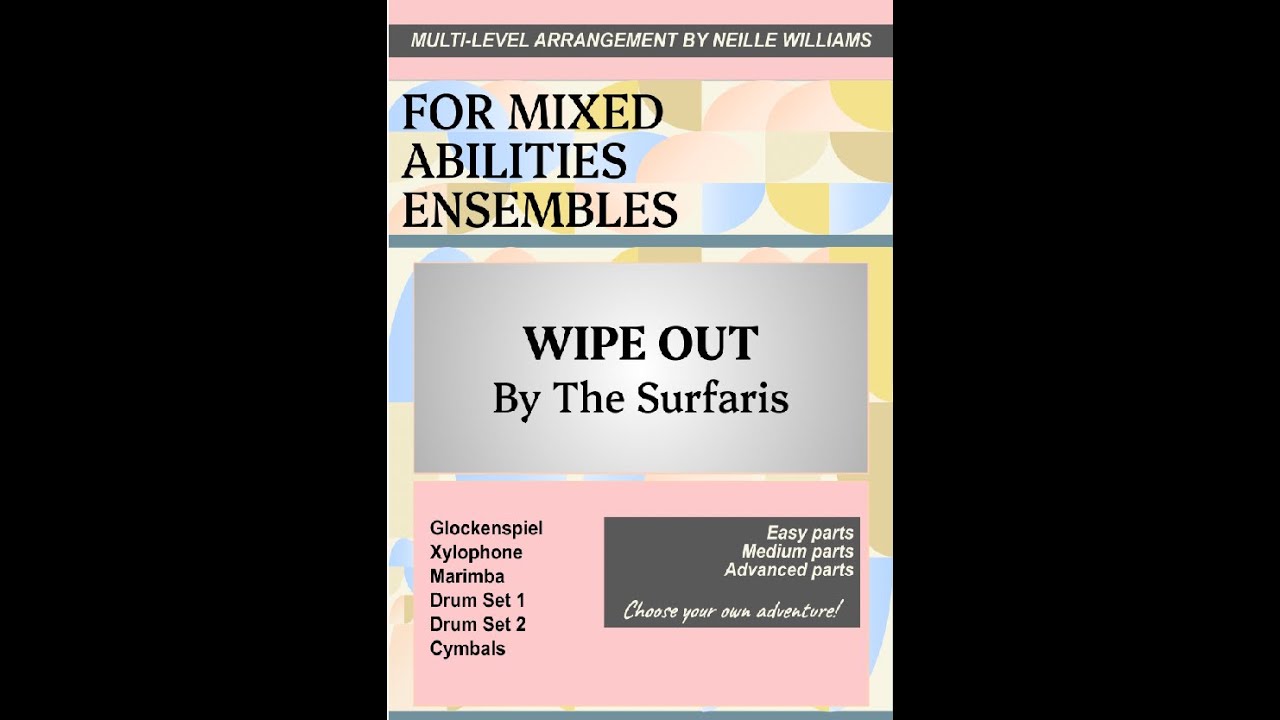 Wipe Out for percussion ensemble