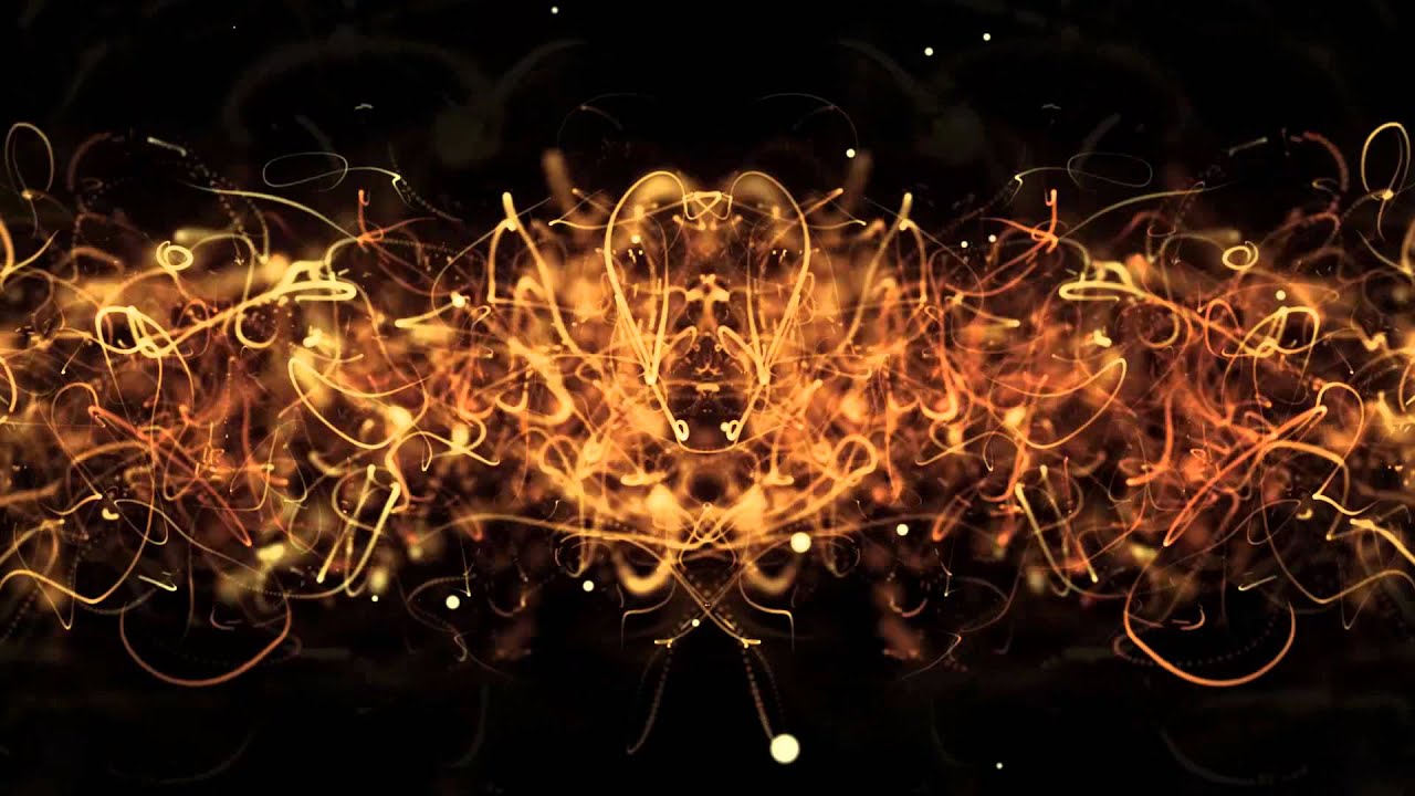 Free Abstract Background Loop HD (Golden particles)