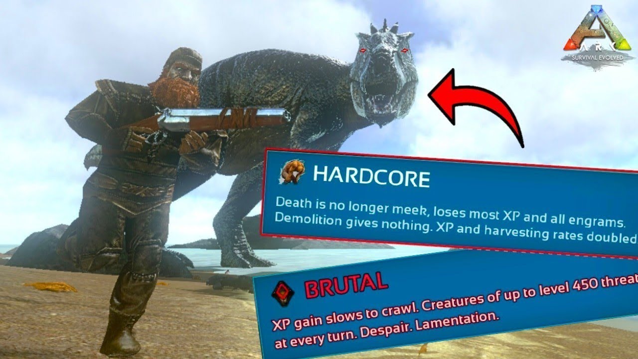 🎥Ark Mobile - Hardcore-Brutal (THE MOVIE) All episodes | Ark Survival Evolved Mobile 2025