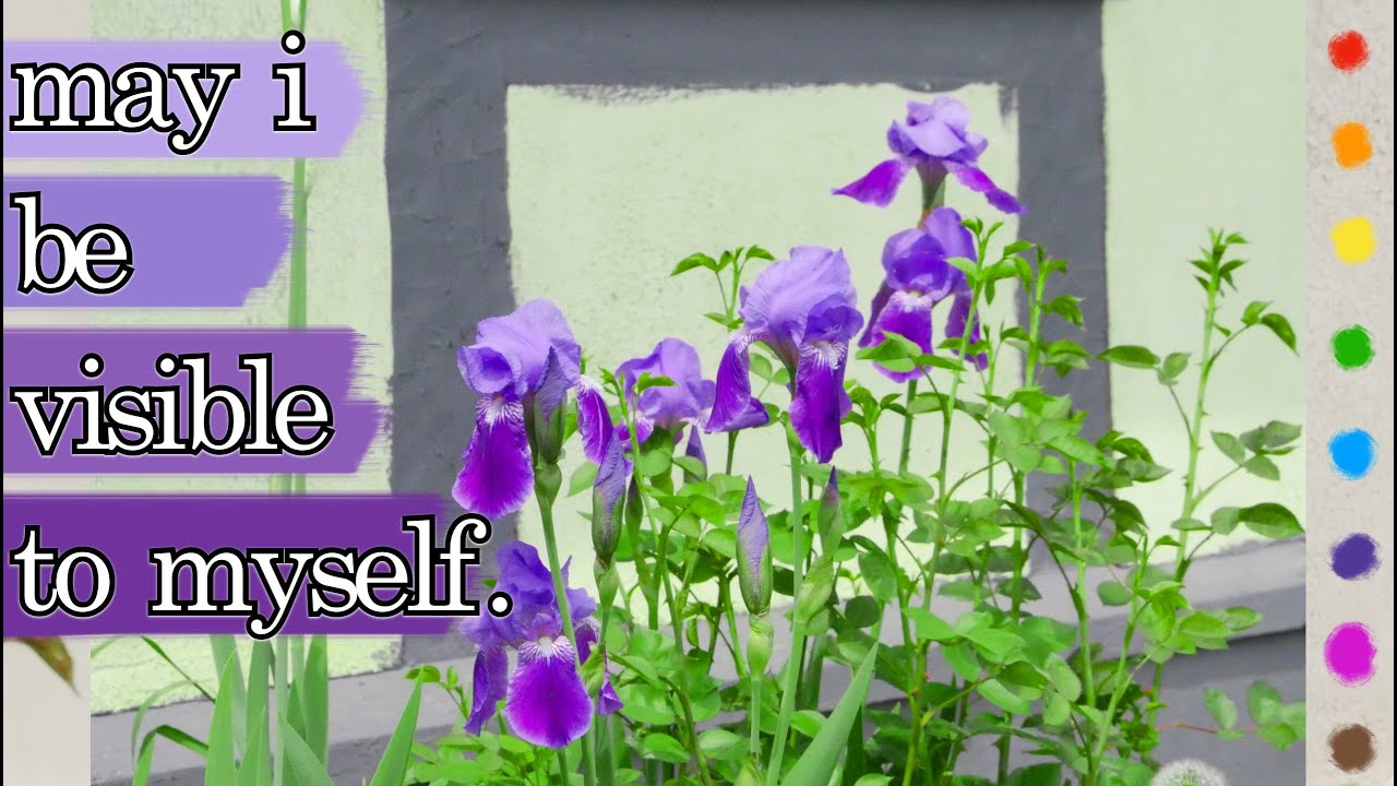 LGBTQ mindfulness meditation | 20 affirmations on finding visibility for ourselves | PRIDE