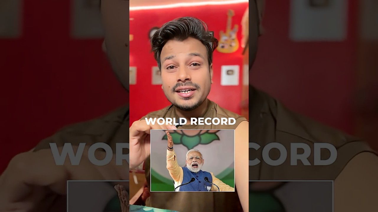 😮MODI NEW VIDEO MAKE WORLD RECORD | PM NARENDRA MODI VIDEO