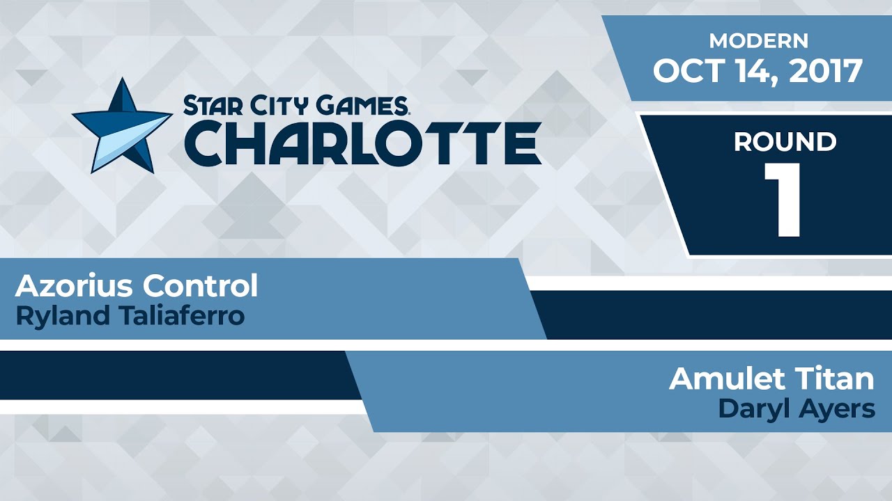 SCGCHAR: Round 1 - Ryland Taliaferro vs Daryl Ayers | Modern