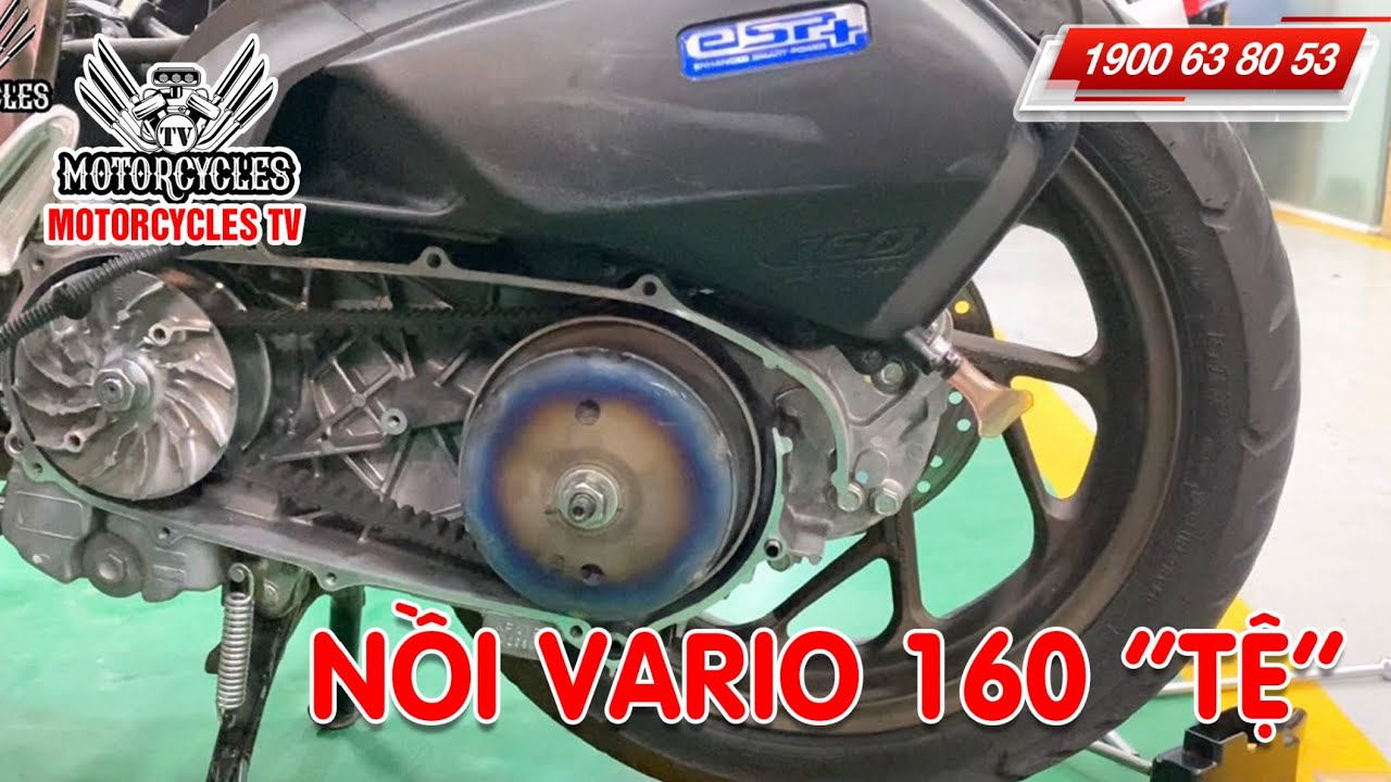 Video 682: Dạy Sửa Xe Thử Nghiệm Thành Công Nồi Tăng HP Giảm Xăng Cho Vario 160cc | Motorcycles TV