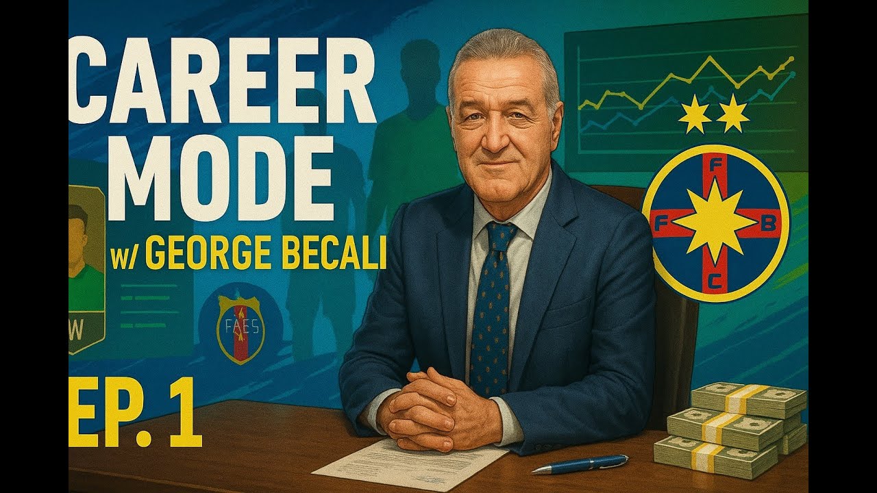EA FC 26 - Cariera cu FCSB - EP.1 - Becali noul antrenor!