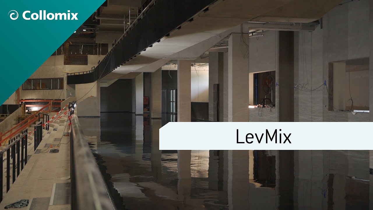 🇩🇪 Makellose Bodenbeschichtung auf gro&szlig;en Fl&auml;chen aufbringen. Das richtige Mischwerkzeug - LevMix.