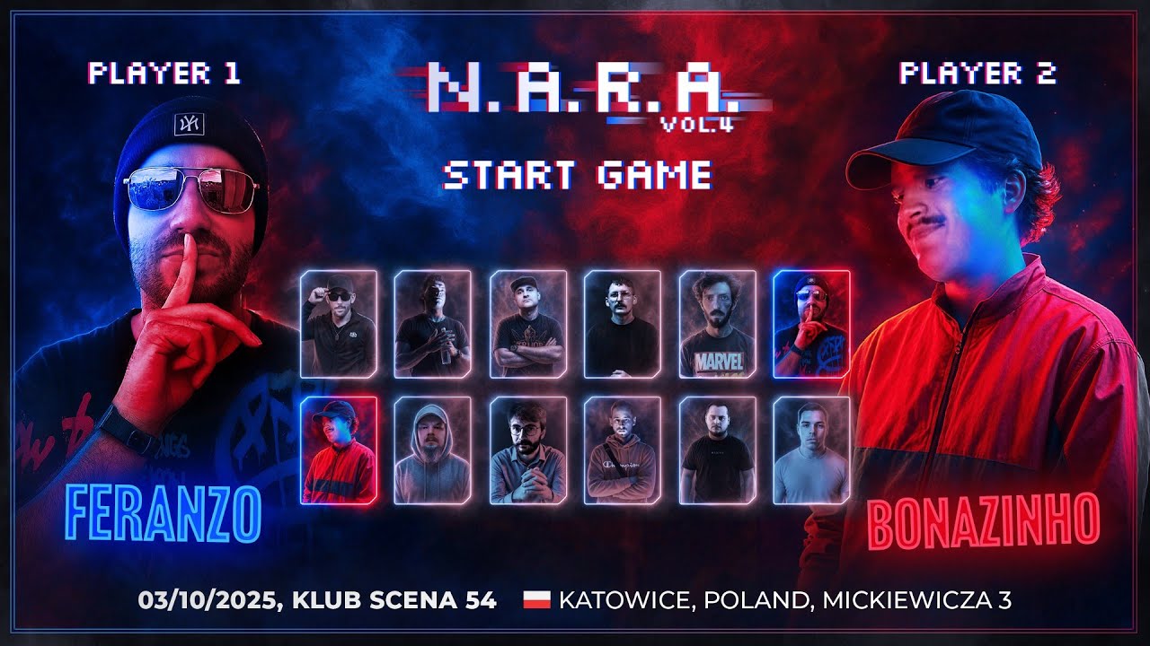 FERANZO VS BONAZINHO | RAP BATTLE | NARA START GAME