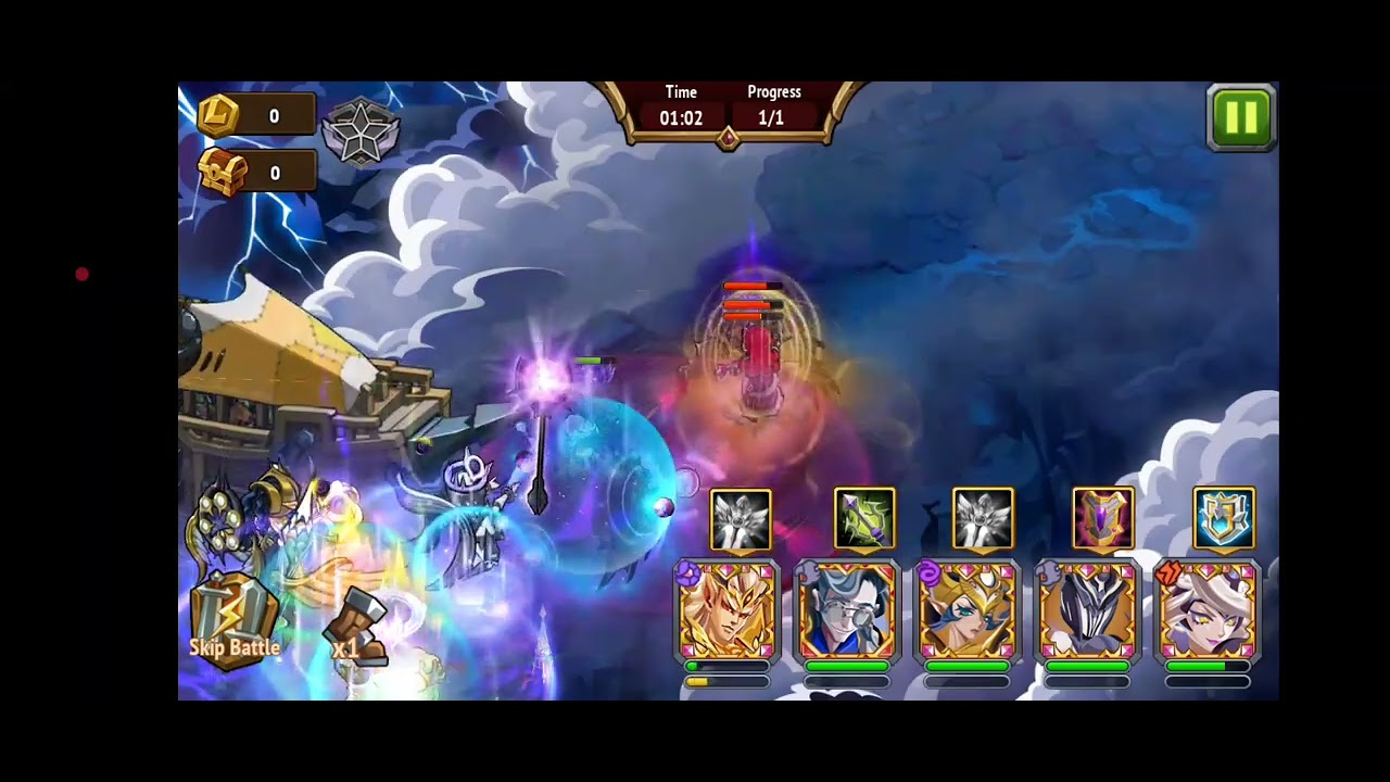 Magic rush Heroes Elite dungeon 134 lv95
