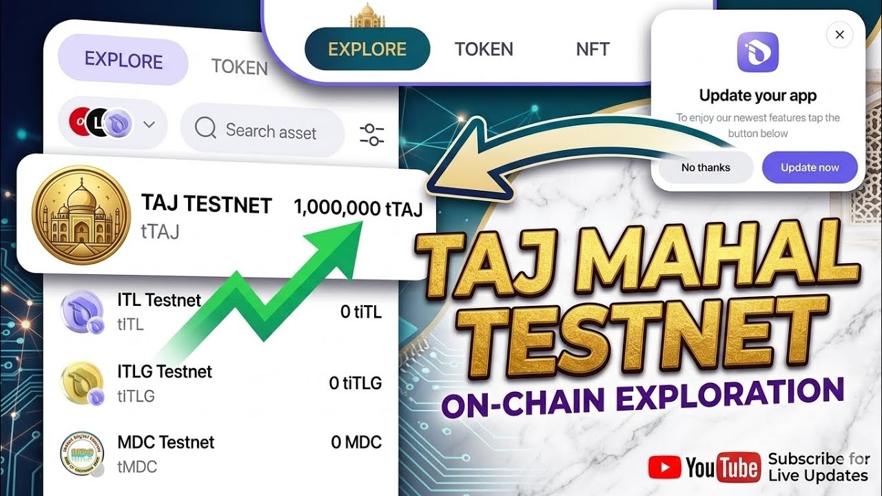 YADDA AKE INTERLINK TESTNET (Taj Mahal)