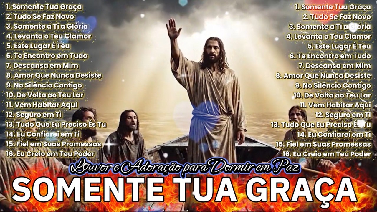Louvores para Dormir e Descansar 🙏 Adoração Viva que Fortalece a Fé