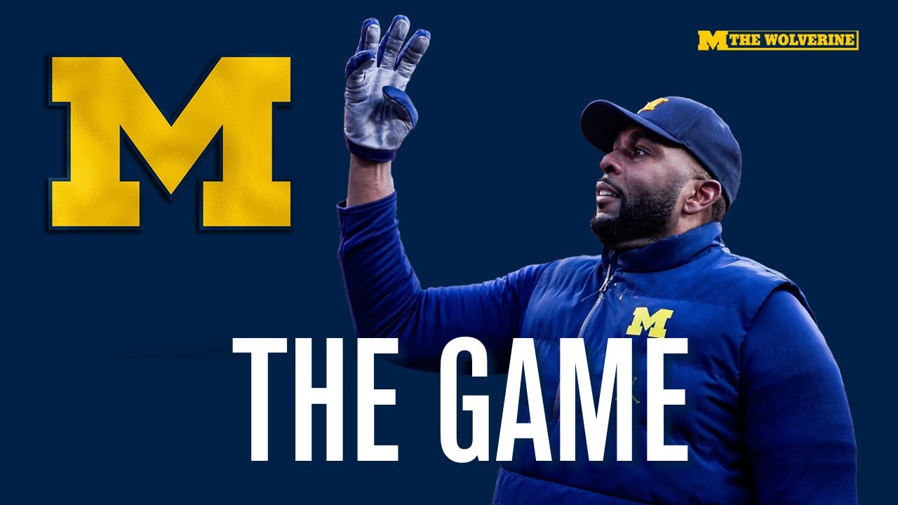 THE GAME IS HERE: The Wolverine kicks off Michigan's regular season finale week vs. foe Ohio State