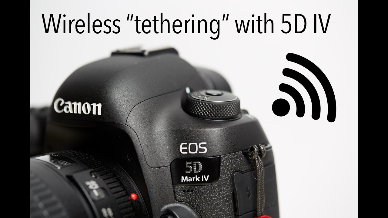 Беспроводное подключение Canon 5D Mark IV
