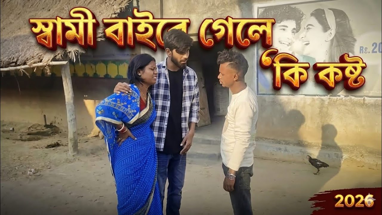    স্বামী বাইরে গেলে বউয়ের কি কষ্ট  🥹🥹 ।। সামাজিক ভিডিও ।। পুরুলিয়া ভিডিও ।।