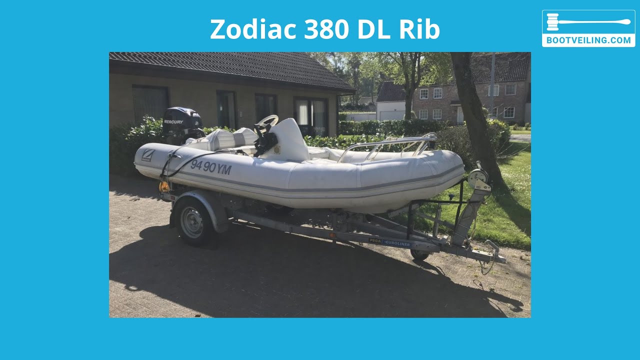 Zodiac 380 DL Rib