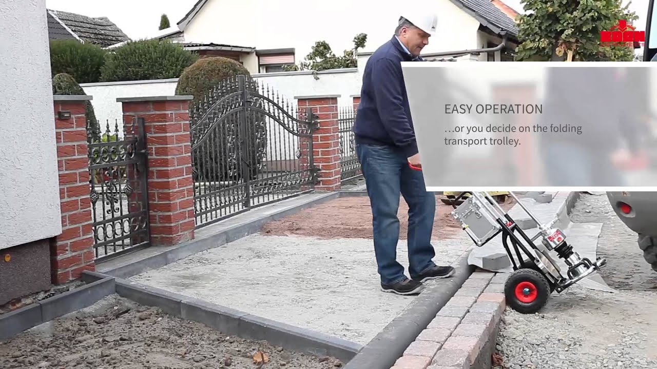 Falling Weight Deflectometer ZORN ZFG Transportation (old video)