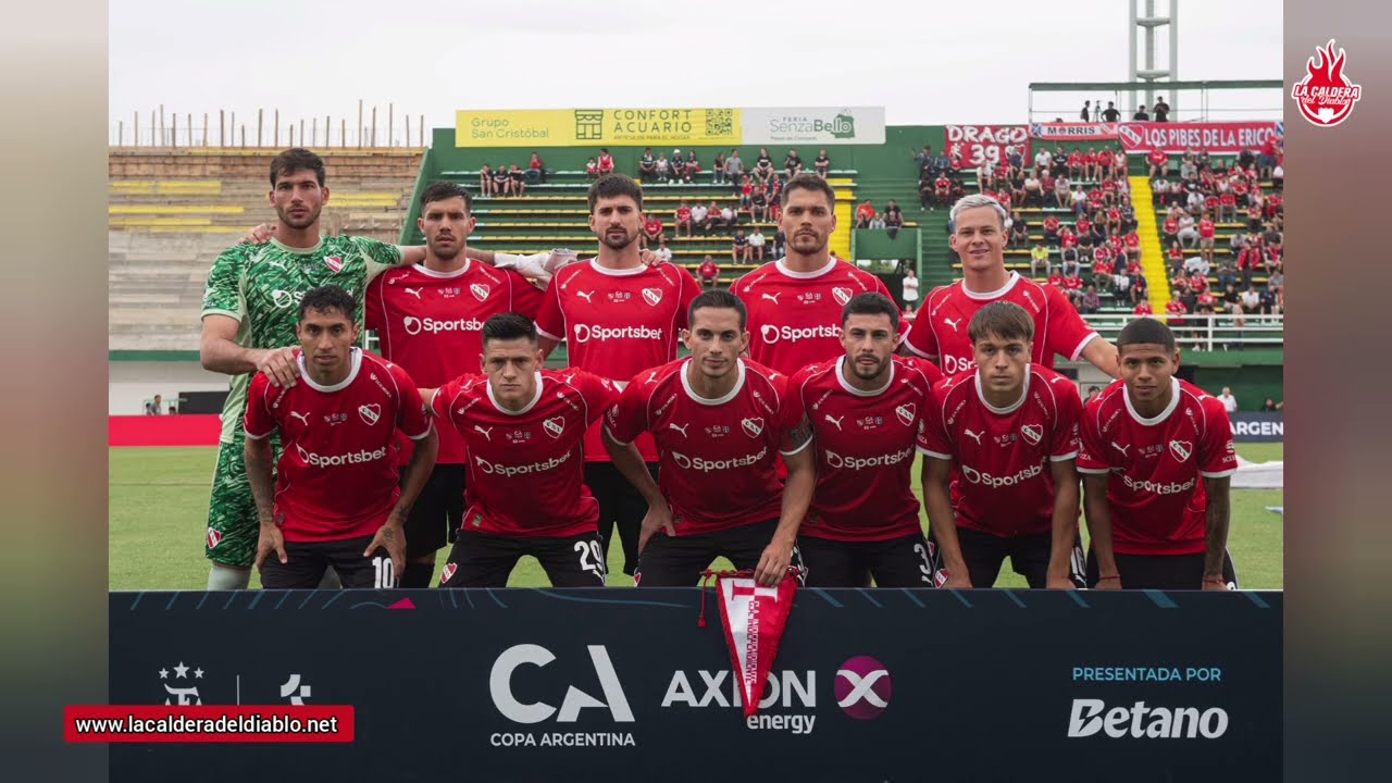 Salida de #Independiente ante Atenas de R&iacute;o Cuarto (Copa Argentina 2026)