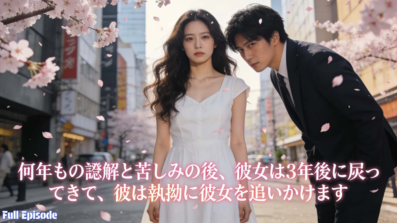何年もの誤解と苦しみの後、彼女は3年後に戻ってきて、彼は執拗に彼女を追いかけます。